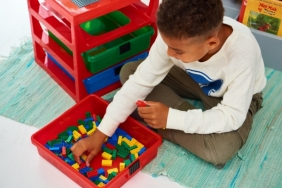 LEGO, regał z szufladami - Niebieski (40950002)