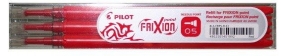 Wkład do cienkopisu Pilot Frixon czerwony - 3 sztuki