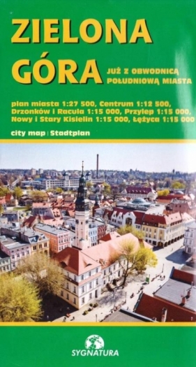 Zielona Góra - Plan miasta - Praca zbiorowa