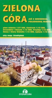 Zielona Góra - Plan miasta - Praca zbiorowa