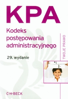Kodeks postępowania administracyjnego - <br />