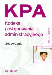 Kodeks postępowania administracyjnego - <br />