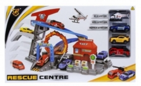 Parking z akcesoriami stacja ratownicza