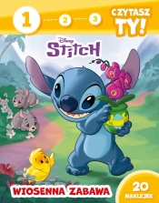 1, 2, 3, czytasz ty! Poziom 1. Wiosenna zabawa. Disney Stitch - Elżbieta Lekan