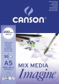 Blok Imagine A5 - Canson, 200 g, 50k