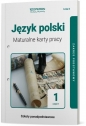 Język polski 1. Maturalne karty pracy. Część 1 Linia II. Zakres podstawowy. Szkoła ponadpostawowa - Katarzyna Tomaszek