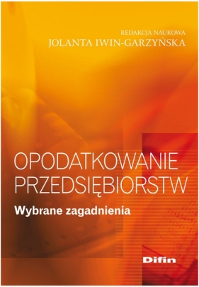 Opodatkowanie przedsiębiorstw - <br />