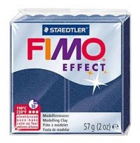 Masa termoutwardzalna Fimo Effect niebieska metaliczna