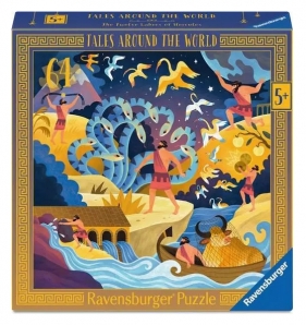 Puzzle dla dzieci: Dwanaście prac Herkulesa 64 el. (12004209)