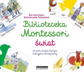 Biblioteczka Montessori Świat (Uszkodzone opakowanie) - Ève Herrmann