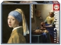 Puzzle 2x1000 Dziewczyna z perłą Mleczarka Vermeer