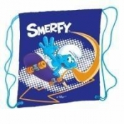 Worek szkolny na ramię Smerfy