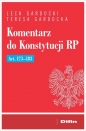 Komentarz do Konstytucji RP art. 173-183 - Lech Gardocki, Teresa Gardocka