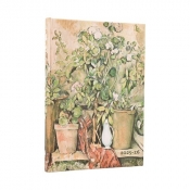 Kalendarz Paperblanks 2025/2026 Cezanne’s Terracotta Pots and Flowers Midi