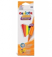 Kredki ołówkowe maxi neon 8 kolorów CARIOCA