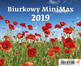 Kalendarz biurkowy MiniMax 2019 10 sztuk (S506-19)