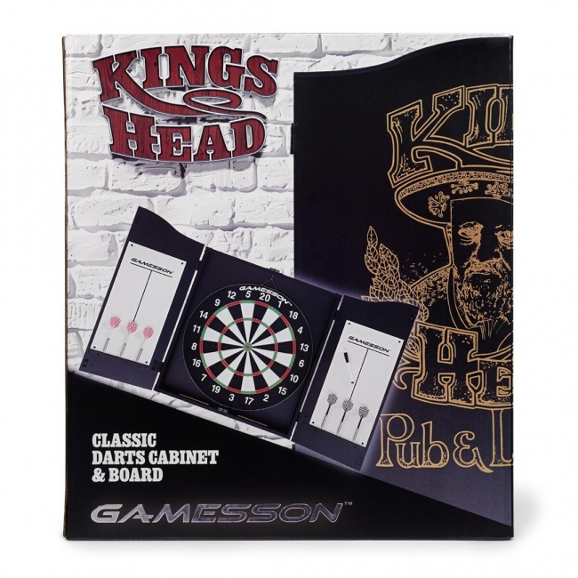 Zestaw do gry w rzutki Kings Head