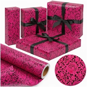 Papier ozdobny Różowy Barok X-Strong 57cmx25m