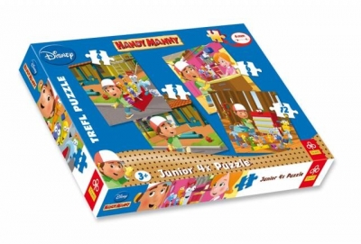 Handy Manny - Junior Puzzle - 4 w 1 (36110)