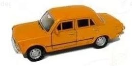 Fiat 125p 1:39 żółty WELLY