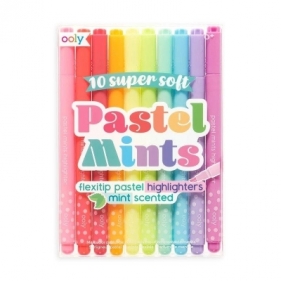 Flamastry pachnące pastelowe Pastel Mints 10kol