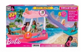 Zestaw Barbie Wymarzona łódź Dreamboat (HJV37)