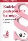 Kodeks postępowania karnego z wprowadzeniem Flisek Aneta (red.)