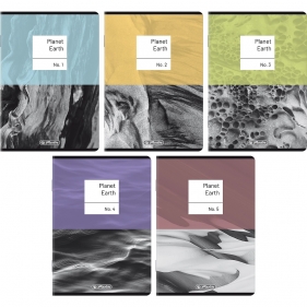 Zeszyt Herlitz Premium Earth A5/60k kratka z marginesem, 1 szt