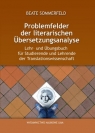 Problemfelder der literarischen Übersetzungsanalyse. Lehr- und Übungsbuch für Sommerfeld Beate