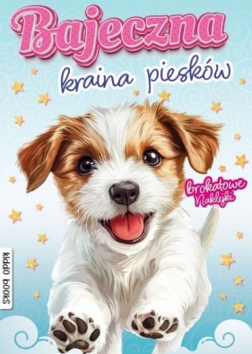 Bajeczna kraina piesków. Brokatowe naklejki - Opracowanie zbiorowe