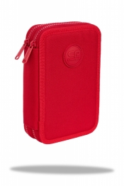 Coolpack, Piórnik podwójny z wyposażeniem eco Jumper 2 - Red (F066642)