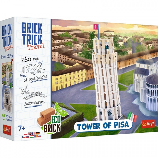 Klocki Brick Trick Podróże Krzywa Wieża w Pizie (61610)