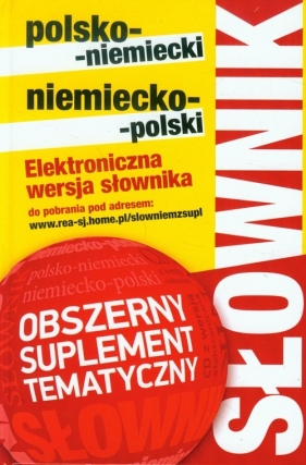 Słownik polsko-niemiecki niemiecko-polski z suplementem bez CD - <br />