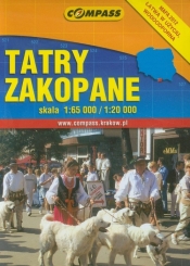 Tatry Zakopane mapa kieszonkowa 1:65 000 - <br />