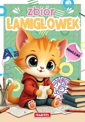Zbiór łamigłówek z naklejkami - Opracowanie zbiorowe