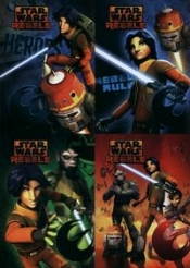 Zeszyt A5 Star Wars Rebels w kratkę 16 kartek 15 sztuk mix