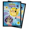 Pokemon Ultra Pro: Sleeves Pikachu and Mimikyu Deck Protectors / Sleeves (65