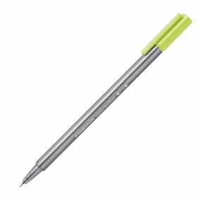 Cienkopis Triplus Fineliner 0,3mm limonkowy zielony