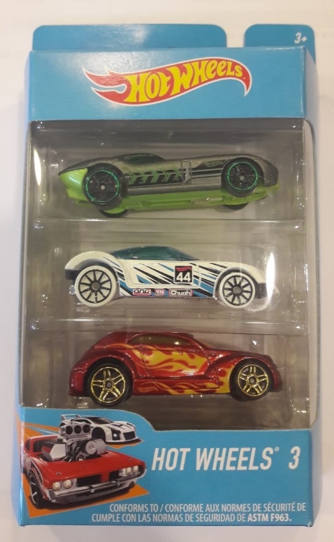 Hot Wheels Trzypak - zestaw 1