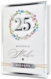 Karnet Rocznica ślubu 25