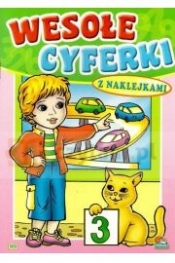Wesołe cyferki z naklejkami 503