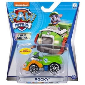 Psi Patrol Mighty Pups: pojazd metalowy - Rocky (6054503/20119533)