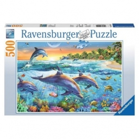 Puzzle 500 Delfiny (142101)