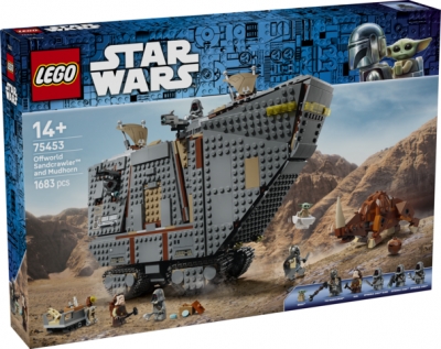 <img src='https://webimage.pl/pics/101/3/d5702018063101.jpg' style='height:440px' /> LEGO Star Wars Piaskoczołg wędrownych Jawów i bagnorożec 75453
