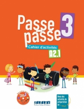Passe-Passe 3 ćwiczenia A2.1 + CD - Opracowanie zbiorowe
