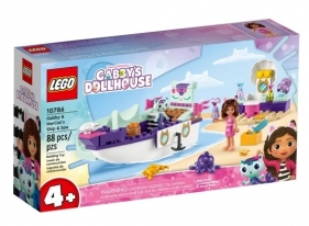 Lego Koci Domek Gabi 10786, Statek i spa Gabi i Syrenkotki