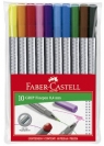 Cienkopis Faber Castell grip 10 kol.w etui 151610 FC116530