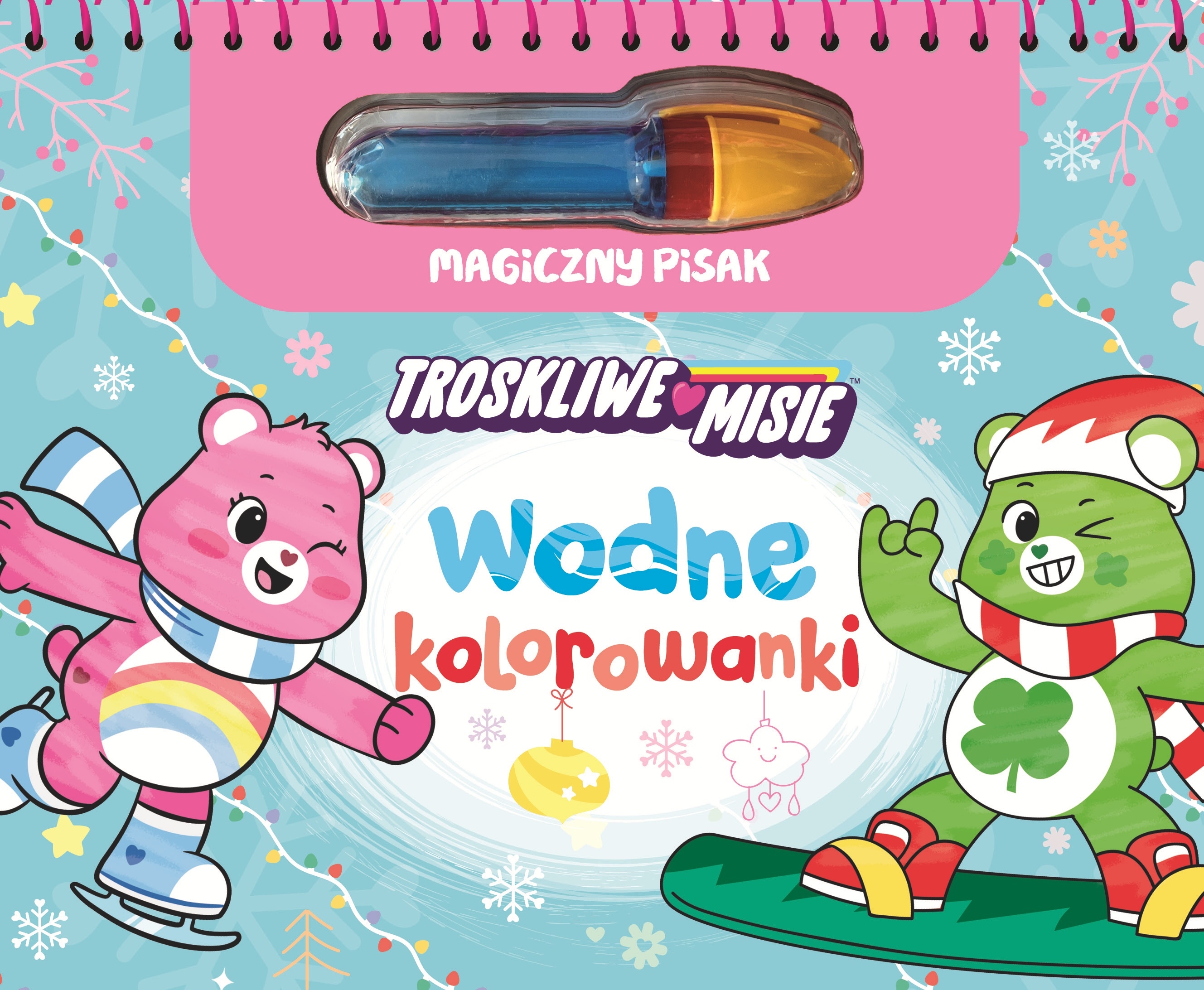 Troskliwe Misie. Wodne kolorowanki