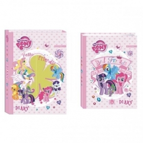 Pamiętnik brokatowy z zamkiem My Little Pony (234918)