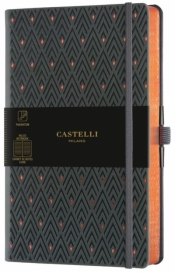 Notatnik 13x21cm linia Castelli Copper Dimonds